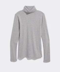 Tees<Vineyard Vines Heritage Rib Turtleneck Nautical Navy