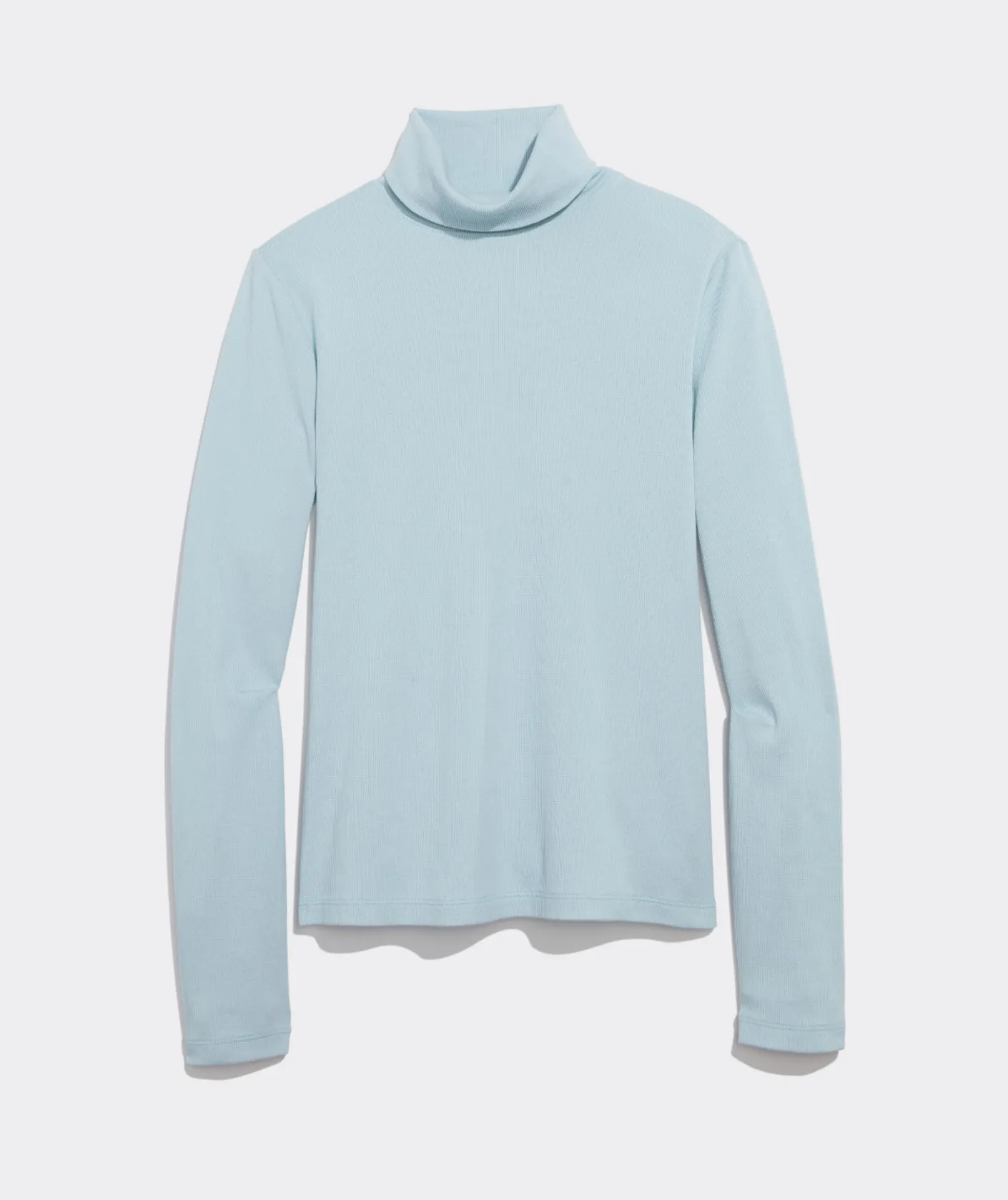 Tees<Vineyard Vines Heritage Rib Turtleneck White Cap