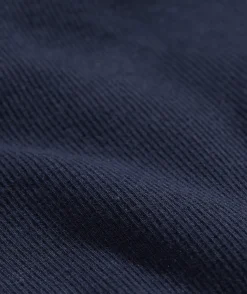 Tees<Vineyard Vines Heritage Striped Ribbed Turtleneck BStripe- Marsh/Gold