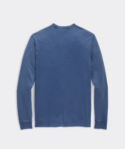 Tees<Vineyard Vines Heritage Long-Sleeve Tee Moonshine