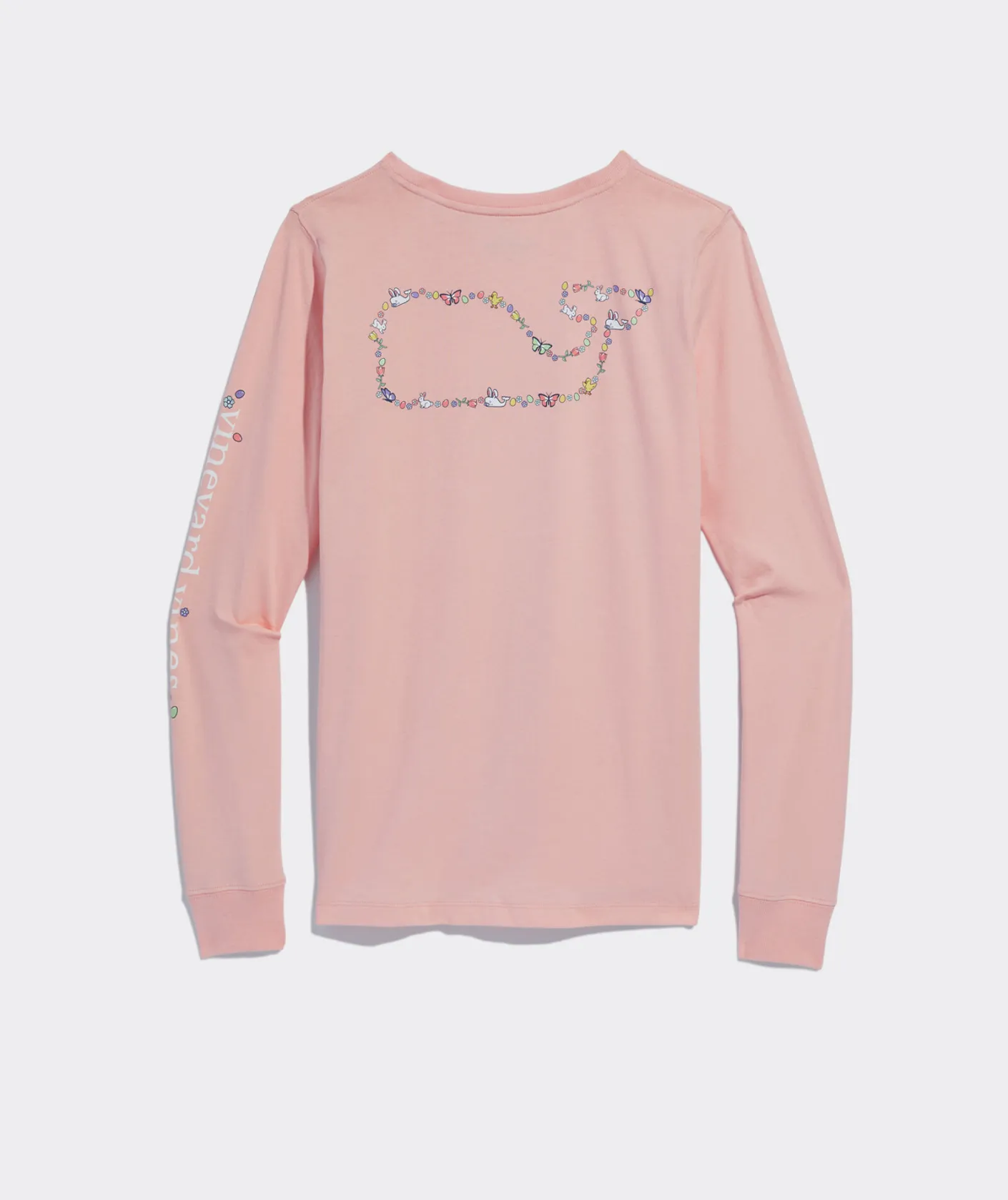 Tees<Vineyard Vines Heritage Long-Sleeve Tee Pink Blossom