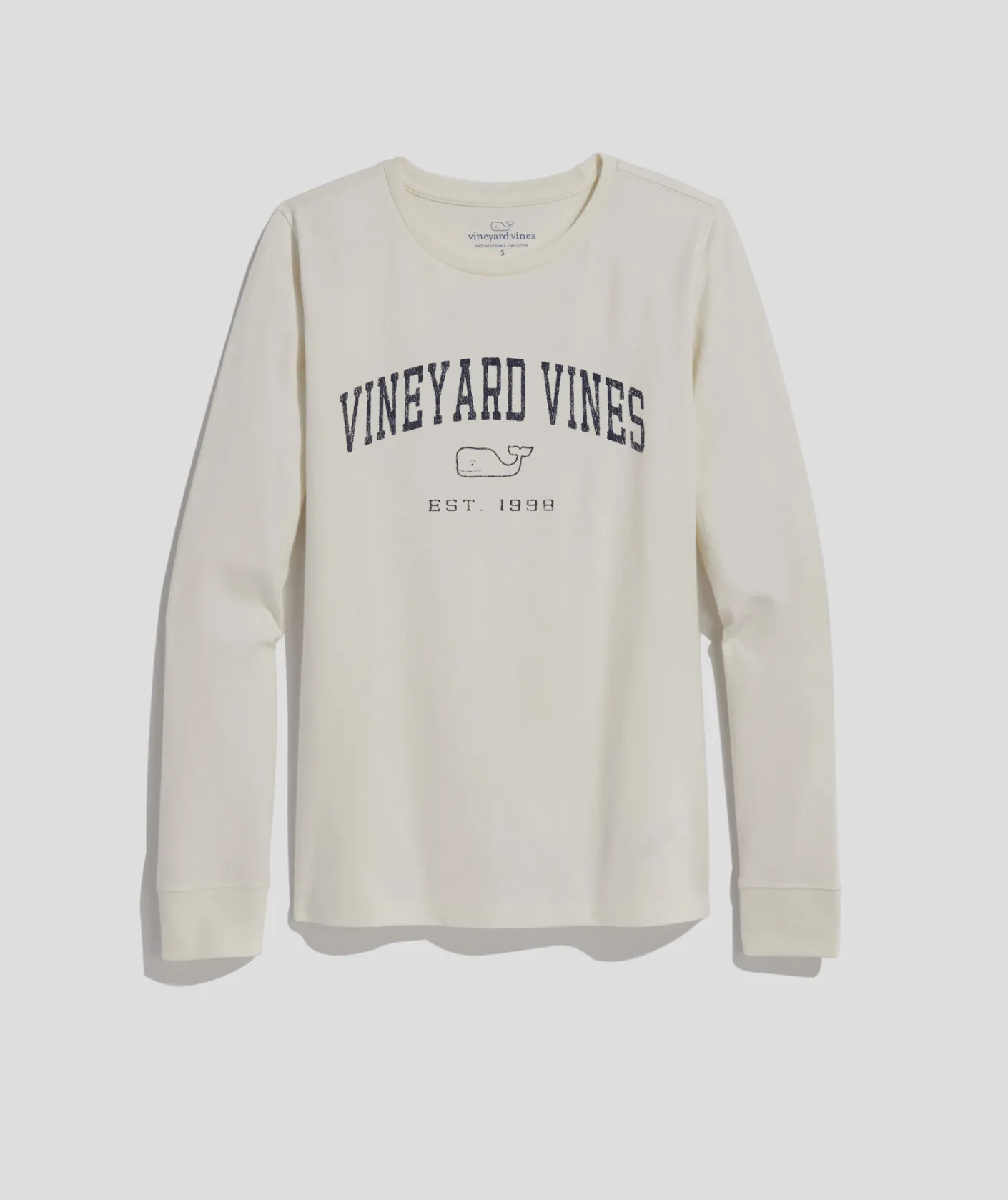 Tees<Vineyard Vines Heritage Long-Sleeve Tee Nautical Navy