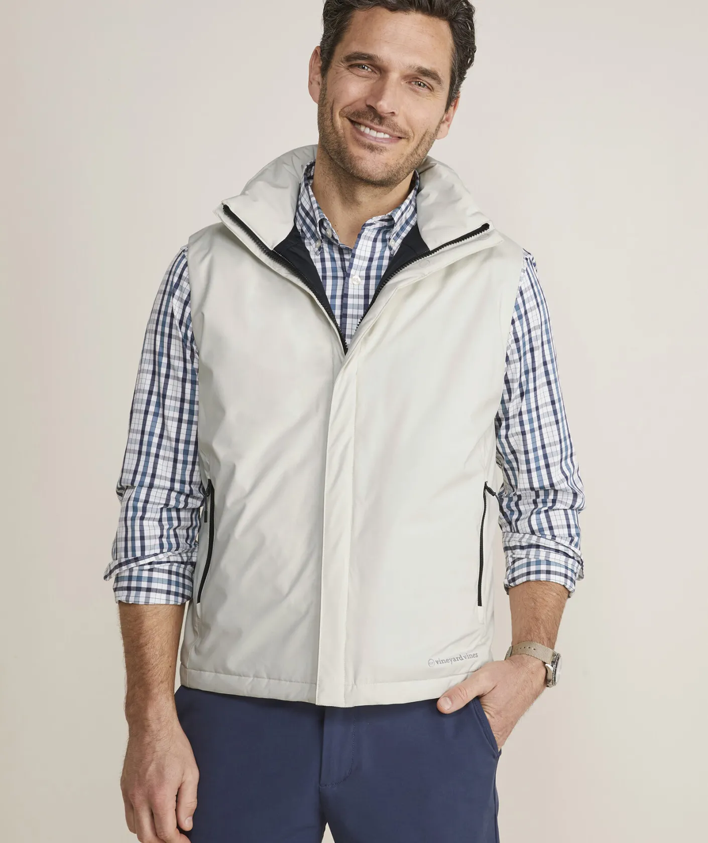 Houston Astros<Vineyard Vines Houston Astros Saltwater Quarter-Zip Granite