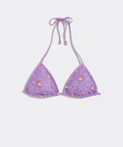 Swim & Cover-Ups<Vineyard Vines Katama Tile String Bikini Bottom Katama Tile - Violet