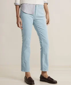 Pants & Denim<Vineyard Vines Kick Flare Mid-Rise Corduroy Pants Stone