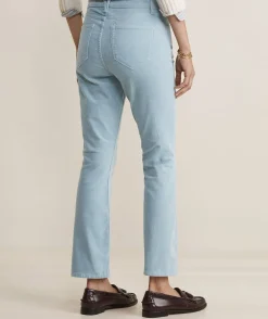 Pants & Denim<Vineyard Vines Kick Flare Mid-Rise Corduroy Pants Stone