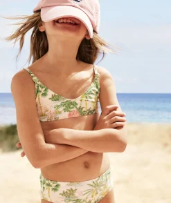 Swim & Cover-Ups|Swim & Rashguards<Vineyard Vines Kids' Raglan Rashguard BStripe - Tide Blue