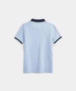 San Francisco 49ers|Kansas City Chiefs<Vineyard Vines Kids' Super Bowl LVIII Long-Sleeve Pocket Tee White Cap