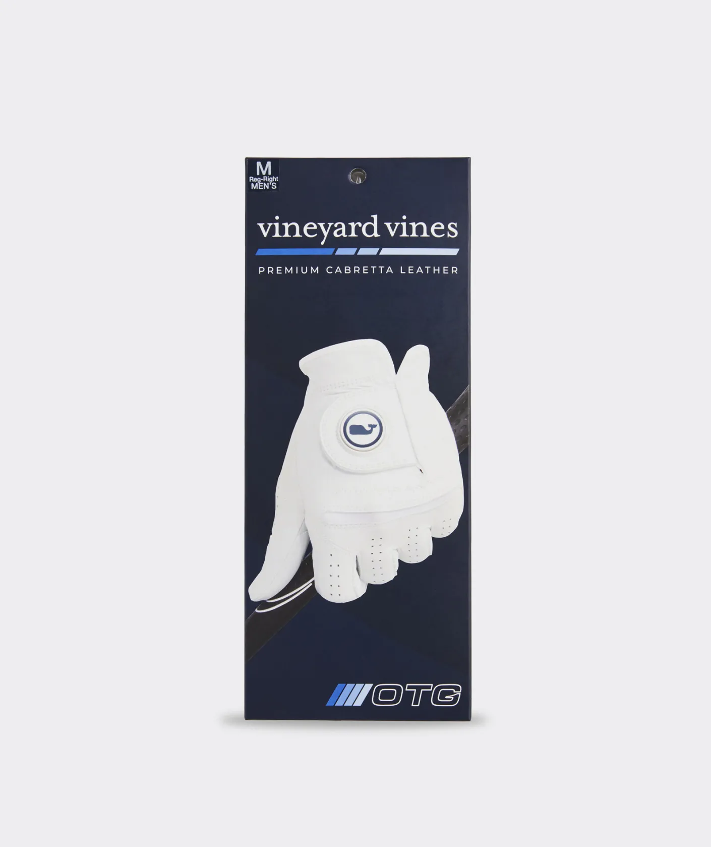 Hats<Vineyard Vines Leather Whale Dot Golf Glove Right Hand White Cap