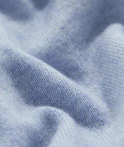 Quarter-Zips|Sweaters<Vineyard Vines Lightweight Cashmere Quarter-Zip Jake Blue Heather