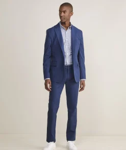 Blazers<Vineyard Vines Lightweight On-The-Go Blazer Blue Blazer