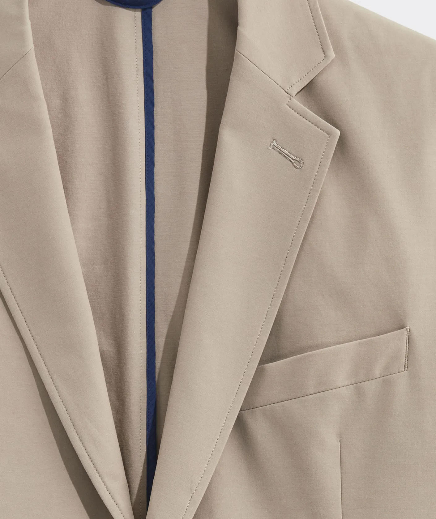 Blazers<Vineyard Vines Lightweight On-The-Go Blazer Khaki