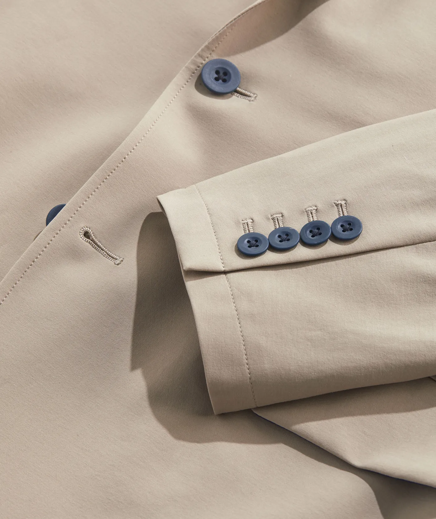 Blazers<Vineyard Vines Lightweight On-The-Go Blazer Khaki