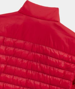Jackets & Vests<Vineyard Vines Lightweight Packable Puffer Jacket Red Velvet