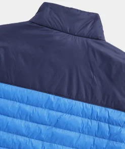 Jackets & Vests<Vineyard Vines Lightweight Packable Puffer Vest Hull Blue