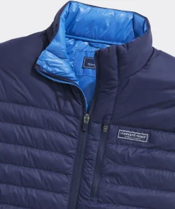 Jackets & Vests<Vineyard Vines Lightweight Packable Puffer Vest Nautical Navy