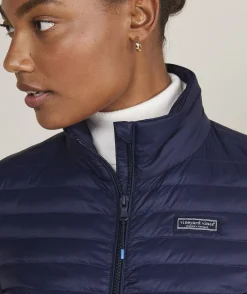 Jackets & Vests<Vineyard Vines Lightweight Packable Puffer Jacket Jake Blue