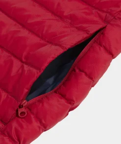 Jackets & Vests<Vineyard Vines Lightweight Packable Puffer Vest Red Velvet