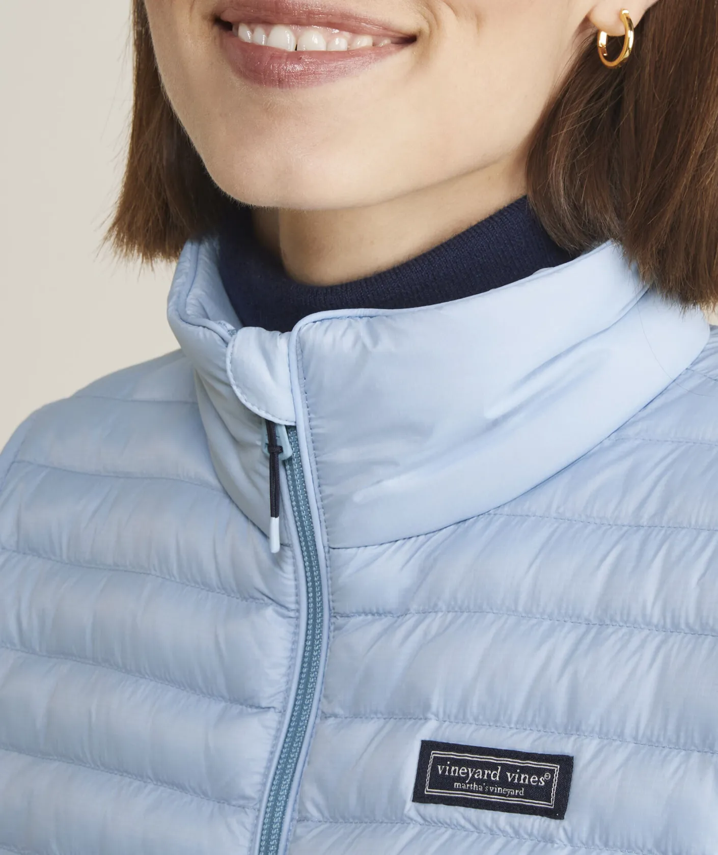 Jackets & Vests<Vineyard Vines Lightweight Packable Puffer Jacket Red Velvet