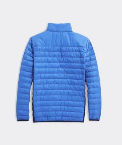 Jackets & Vests<Vineyard Vines Lightweight Packable Puffer Jacket Hull Blue