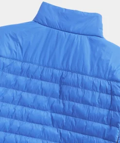 Jackets & Vests<Vineyard Vines Lightweight Packable Puffer Jacket Hull Blue