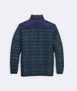 Jackets & Vests<Vineyard Vines Lightweight Packable Puffer Jacket Blkwatch Naut Navy