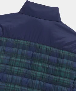 Jackets & Vests<Vineyard Vines Lightweight Packable Puffer Jacket Blkwatch Naut Navy