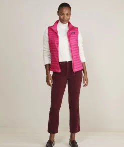 Jackets & Vests<Vineyard Vines Lightweight Packable Puffer Vest Jake Blue