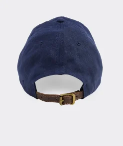 Hats<Vineyard Vines Linen Baseball Hat Nautical Navy
