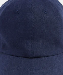 Hats<Vineyard Vines Linen Baseball Hat Nautical Navy
