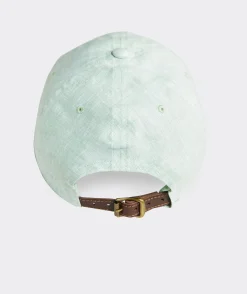 Hats<Vineyard Vines Linen Baseball Hat Mint Sprig