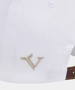 Hats<Vineyard Vines Linen Baseball Hat White Cap