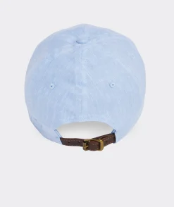 Hats<Vineyard Vines Linen Baseball Hat Jake Blue