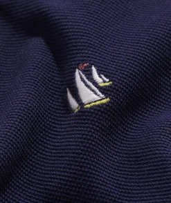 Mens|Button-Down Shirts<Vineyard Vines Linen Short-Sleeve Micro Floral Shirt Floral Chap J Blue