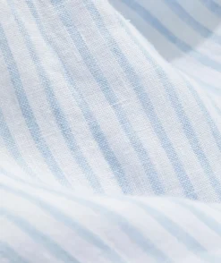 Button-Down Shirts<Vineyard Vines Linen Striped Shirt Jake Blue
