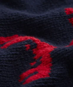 Sweaters<Vineyard Vines Lobster Fair Isle Crewneck Sweater Nautical Navy