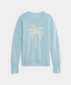 Sweaters<Vineyard Vines Lobster Intarsia Cashmere Crewneck Sweater Vineyard Navy