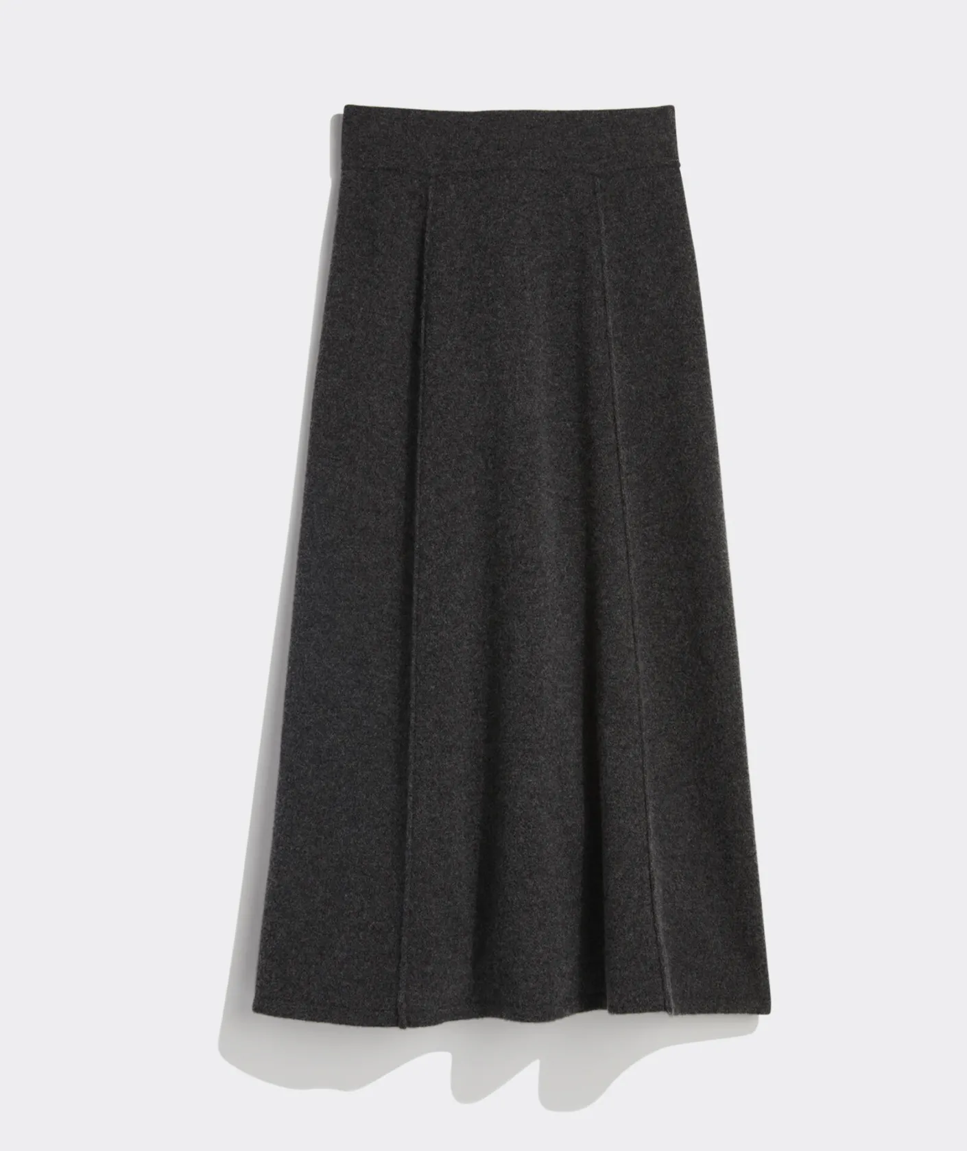 Dresses & Skirts<Vineyard Vines Merino Wool Midi Skirt Charcoal Heather