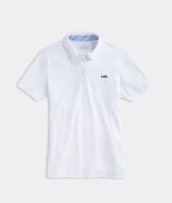 Miami Dolphins<Vineyard Vines Miami Dolphins Edgartown Pique Polo Barracuda