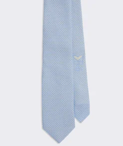 Ties and Bow Ties<Vineyard Vines Micro Whales Silk Tie Jake Blue