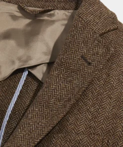 Blazers<Vineyard Vines Moon Wool Herringbone Greenwich Blazer Log Cabin