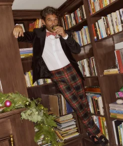 Pants & Chinos<Vineyard Vines Moon Wool Plaid Trouser Jet Black