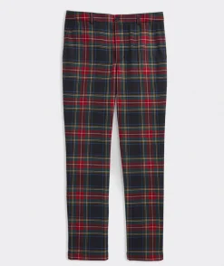 Pants & Chinos<Vineyard Vines Moon Wool Plaid Trouser Jet Black