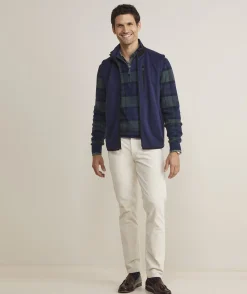Jackets & Vests<Vineyard Vines Mountain Sweater Fleece Vest Nautical Navy