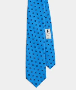Ties and Bow Ties<Vineyard Vines Nautical Flags Silk Tie Keel Blue