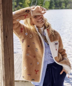 Jackets & Vests|Sweatshirts & Sweatpants<Vineyard Vines Nautical Icons SuperShep™ Snowflake  - N.Navy