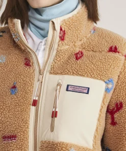 Jackets & Vests|Sweatshirts & Sweatpants<Vineyard Vines Nautical Icons SuperShep™ Snowflake  - N.Navy