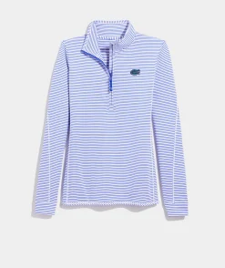 New York Yankees<Vineyard Vines New York Yankees Bradley Stripe Sankaty Polo Strpe Whte/BluDepth