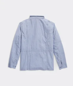 Jackets & Vests<Vineyard Vines Nylon Field Jacket Morning Mist