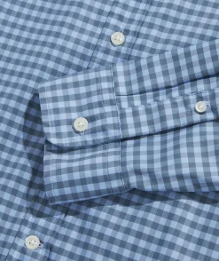 Button-Down Shirts<Vineyard Vines On-The-Go brrr° Gingham Shirt Jke Blue Gingham